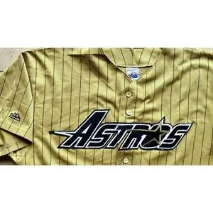 Gold Los Astros Shirt Astros Jersey Jose Altuve Men's Black Gold